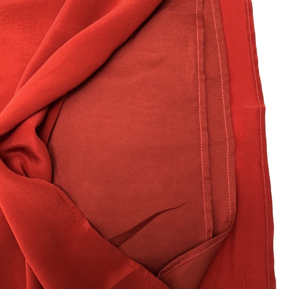 NWT - 100% silk Dagg and Stacey dress - rust - size 6 - Picture 8 of 9